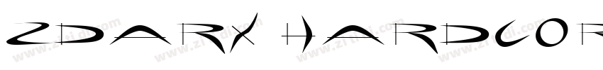Zdarx Hardcore字体转换